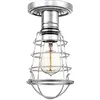 Image de Elstead Quoizel Mixon Plafonnier semi-encastré Chrome poli