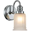 Image de Elstead Quoizel Swell Applique murale Chrome Brillant, IP44
