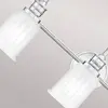 Image de QUOIZEL Applique murale Swell IP44, à 3 lampes, chrome poli