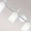 Image de QUOIZEL Applique murale Swell IP44, à 4 lampes, chrome poli