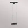 Image de Quintiesse Suspension Willow, noir et or, à 6 lampes