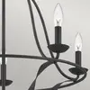 Image de QUOIZEL Lustre Bradbury, à 5 lampes, gris