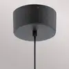 Image de Quintiesse Suspension LED Moonlit, noir, aluminium, Ø 20 cm, sphère