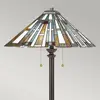 Image de QUOIZEL Lampe sur pied Maybeck au style Tiffany