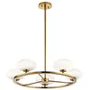 Image de Elstead Kichler Pim Globe Plafonnier pendule Fox Gold 3000 K IP44