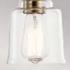 Image de KICHLER Suspension Aivian, à 1 lampe, laiton vieilli