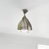 Image de KICHLER Ventilateur de plafond LED Terna nickel/crème