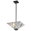 Image de Elstead Alderley Luminaire suspendu à 2 lumières à montage trio, bronze vintage