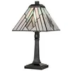 Image de Elstead Alderley Lampe de table moyenne à 1 lumière, bronze vintage