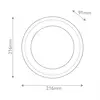 Image de Quintiesse Applique murale LED ALONSO, laiton, Ø 22 cm Métal/verre/albâtre