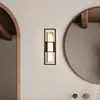Image de Quintiesse Applique d'extérieur LED BLAKLEY noir/albâtre Hauteur 41 cm IP44