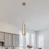 Image de Quintiesse Suspension LED DENMARK, doré brossé, Ø 21 cm, métal