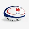 Image de Ballon de rugby taille 5 - Gilbert Replica France blanc bleu rouge
