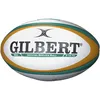 Image de Gilbert Mini Ballon de Rugby Taille 1   Produit sous Licence Officielle Australie Rugby   Matériau de Haute qualité et Logos Australie Rugby   Livré dégonflé
