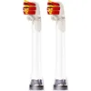 Image de Têtes de brosse à dents doubles - DYSON - Dents Sensibles - Lot de 2 - Poils doux - Nettoyage délicat
