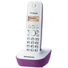 Image de Panasonic KX-TG1611FRF Téléphone Solo sans Fil DECT sans répondeur Pourpre [Version Française]