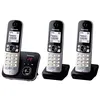 Image de Téléphone Fixe sans fil Panasonic KX-TG6823 Dect Trio Noir en occasion ou reconditionné