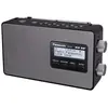 Image de Panasonic RF-D10EG-K Radio Numérique Portable Dab/Dab+/FM, Écran LCD Rétroéclairé, Alimentation par Piles et Secteur, Horloge, Noir