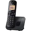 Image de Panasonic -KX-TGC210-Téléphone sans Fil DECT, Desk/Wall, Noir, LCD, AAA, Polyfónico