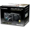 Image de Pack Compact Panasonic Lumix DMC-TZ70 Noir + Etui en cuir + Carte SDHC 8Go en occasion ou reconditionné