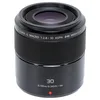 Image de Panasonic Lumix 30mm F2.8 | Objectif Macro à focale fixe H-HS030E (Grande ouverture F2.8, Stabilisé, equiv. 35mm : 60mm) Noir   Compatible monture Micro 4/3 Panasonic & Olympus