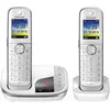 Image de Panasonic KX-TGJ322GW Duo avec répondeur (version allemande!) blanc [Version Allemande]