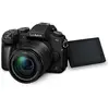 Image de Panasonic Lumix G80M | Appareil Photo Hybride Tropicalisé + Objectif Lumix 12-60mm (Capteur 4/3 16MP, Double Stab., Viseur OLED, Écran Orient. tact., AF DFD, Vidéo 4K) Noir   Version Française