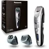 Image de Panasonic ER-SB60S-803 Tondeuse à Barbe pour Hommes, Portable Sans Fil Étanche, 20 réglages de longueur, 2 Accessoires, Embout de Détail, Sans Fil et Filaire, Socle de Chargement, Argenté