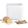 Image de Panasonic SD-B2510WXE Machine à Pain Automatique, Programme sans Gluten, Design Horizontal, 21 Programmes Automatiques Double Capteur de Température Minuterie Numérique de 13 Heures, Écran LCD, Blanc