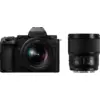 Image de Appareil photo plein format LUMIX S5IIX, avec objectifs S-2060 et S-S50 DC-S5M2XWE