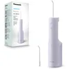Image de Panasonic Serie 300 Hydropulseur Dentaire Ultrasonique EW-DJ26-V303, Irrigateur Oral, 200ml, IPX7, 2 Embouts Standard, 5 Réglages de Pression, Accessoire de Voyage, Violet
