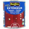 Image de Rustins - Teinture satinée à séchage rapide pour bois extérieur et intérieur, couleur acajou, avec finition vernis, 1 l - 15 m²