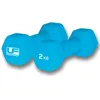 Image de Trespass Urban Fitness Paire d'haltères hexagonales recouvertes de néoprène Bleu 2 x 2 kg