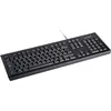 Image de Kensington ValuKeyboard - Clavier filaire pour PC et Ordinateurs Portables, Alimentation USB compatible avec Dell, Acer, HP, Samsung et Autres, Mode QWERTY- Noir (1500109)