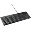 Image de Kensington K63727ES - KB100 EQ Clavier avec câble, QWERTY, design compact, résistant aux liquides, coque et touches avec 64 % de plastique recyclé post-consommation, durable standard
