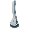 Image de Joseph Joseph - Nest Ustensils Plus - Ensemble de 5 Ustensiles en Nylon Aimantés, Cuillère, Cuillère à spaghettis, Louche, Ecumoires Livré avec son Porte Ustensiles, Bleu