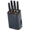Image de Joseph Joseph LockBlock, Bloc Couteaux autobloquant, 6 Set Couteaux Cusine en Acier Inoxydable, Noir