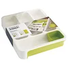 Image de Joseph Joseph Besteklade Wit/Groen 6-Vaks