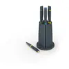 Image de Joseph Joseph Elevate Ensemble de couteaux 5 pièces avec bloc de rangement antidérapant, couteaux japonais en acier inoxydable, opale/noir