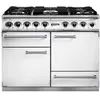 Image de Piano de cuisson gaz FALCON Semi Pro DELUXE 110 BLANC NICKEL BROSSÉ