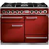 Image de Piano de cuisson gaz FALCON Semi Pro DELUXE 110 ROUGE CERISE NICKEL