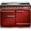 Image de Piano de cuisson induction FALCON Semi Pro DELUXE 110 ROUGE CERISE NICKEL