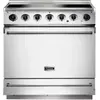 Image de Piano de cuisson induction FALCON Semi Pro 900S 90 BLANC NICKEL BROSSÉ