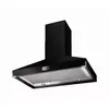 Image de Hotte décorative murale FALCON PKR100 SUPEXT NOIR CHROME
