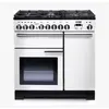 Image de Piano de cuisson gaz FALCON Professional DELUXE 90 CM Blanc /CHROME
