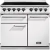 Image de Piano de cuisson induction FALCON Semi Pro DELUXE 100 BLANC NICKEL BROSSÉ