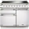 Image de Piano de cuisson induction FALCON ELISE 100 BLANC NICKEL BROSSÉ