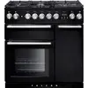 Image de Falcon Nexus 90 Cuisinière Cuisinière à gaz A Noir, Chrome - Fours et cuisinières (Cuisinière, Noir, Chrome, Rotatif, Devant, Électronique, LCD)