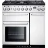 Image de Piano de cuisson gaz FALCON NEXUS 90 BLANC CHROME SATINÉ