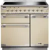Image de Piano de cuisson induction FALCON ELISE TAB IND 90 CM CREME NICKEL BROSSÉ